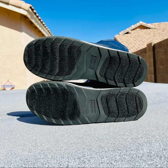 NWOT Nautica Amistead blue warm faux fur winter boots - Picture 7 of 10